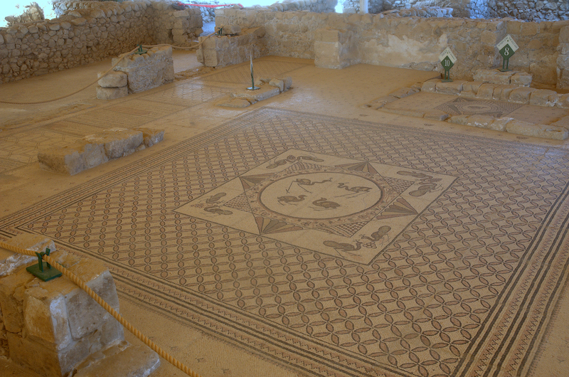 ALMU20110104_3462 Engedi synagoge mozaiek