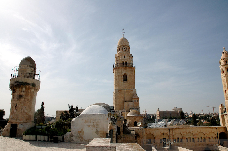 Op de  (huidige)  Berg Sion.