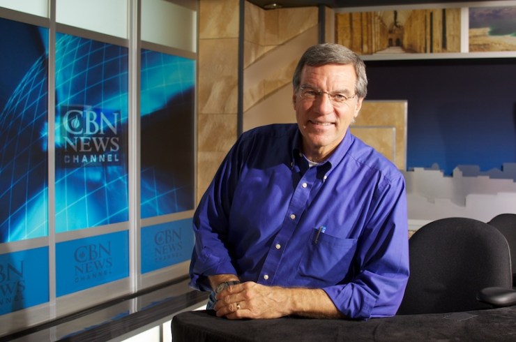 CBN's bureauchef in Jeruzalem, Chris Mitchell. Foto: Alfred Muller.