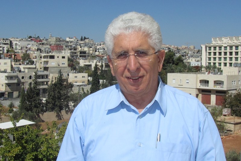 Ds. Alex Awad na terugkomst in Bethlehem. Foto: © Alfred Muller