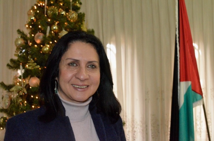 Vera Baboun: "Pelgrims binnen drie uur de stad weer uit”  Foto: © Alfred Muller