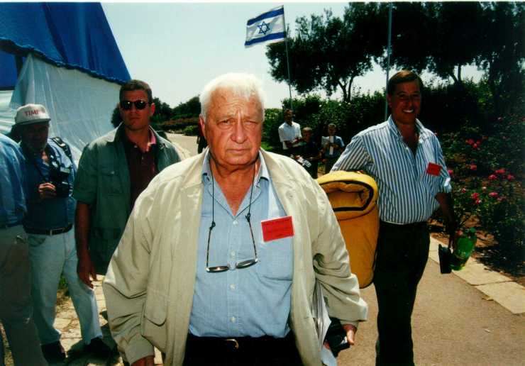 De vroegere premier Ariël Sharon. Foto: GPO.