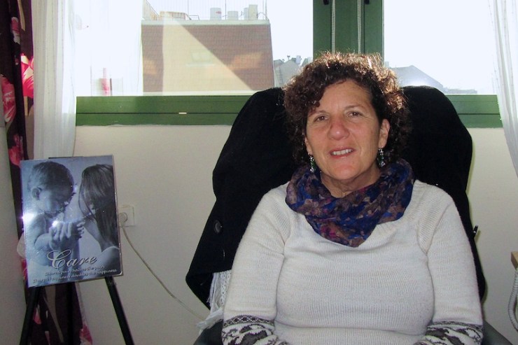 Sandy Shoshani, directeur van de Messiaans-Joodse pro-life organisatie Be'ad Chaim. Foto: © Alfred Muller