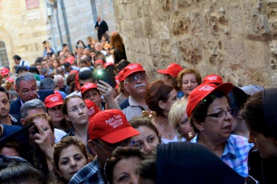Op weg naar de Syrische kapel in de Heilige Grafkerk. Foto: © Alfred Muller