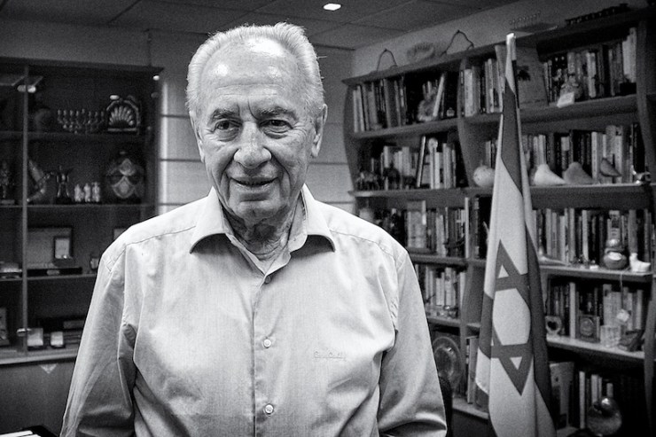 President Shimon Peres. Foto: © Alfred Muller