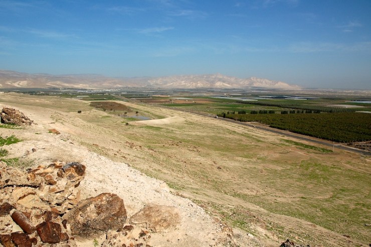 Jordaanvallei. Foto: © Alfred Muller