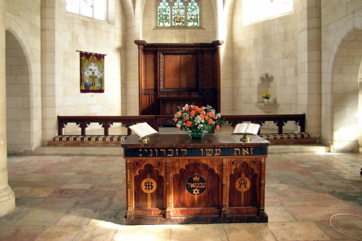 De Jeruzalem Christ Church is een van de plekken die als ontmoetingspunt heeft gediend tussen Arabische en Joodse gelovigen. Foto: © Alfred Muller