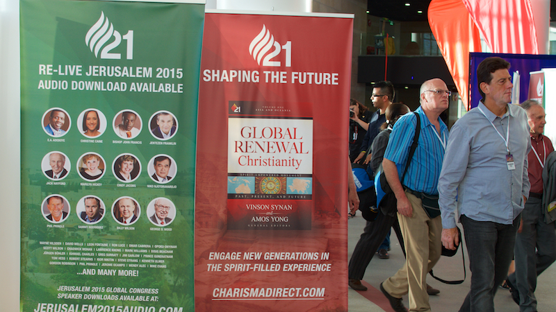 Congresgangers in Jeruzalem. Foto: © Alfred Muller