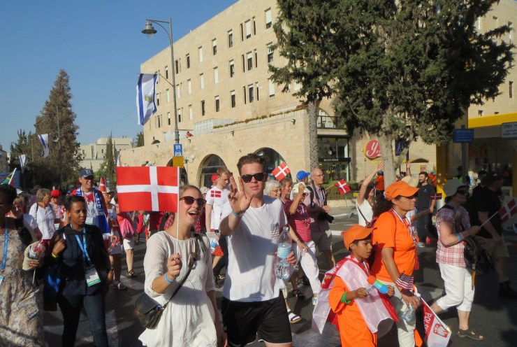 Jerusalem-marsjen 2015, Danmark (Foto Vidar Norberg)