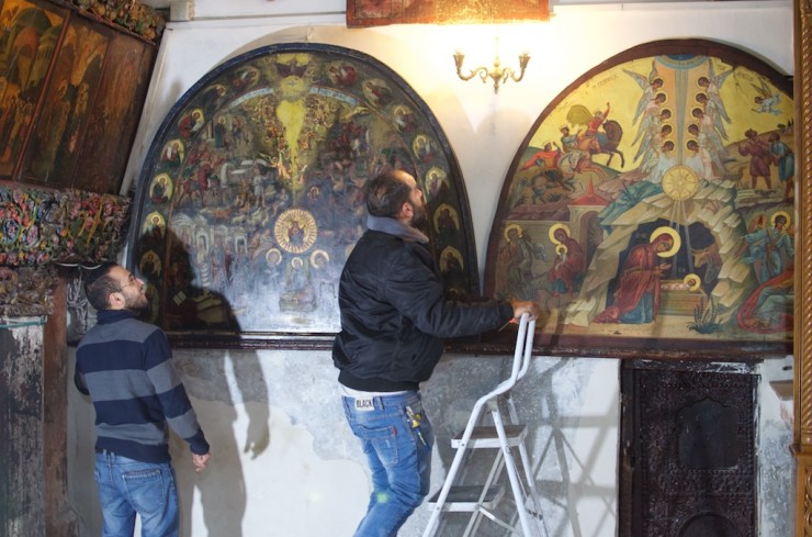 Nativity Church repairs ALMU20151217_7494