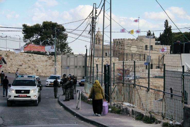 Palmesondag 20.3.2016 (Foto Vidar No rberg) Kirken i Betfage   politi-1