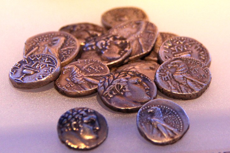 half shekel in Israel Museum Vidar Norberg