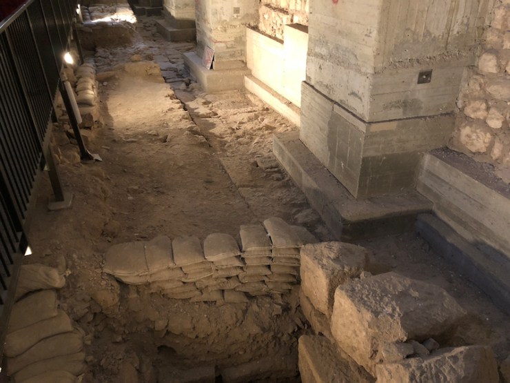 Het paleis van koning Herodes was hier gevestigd.