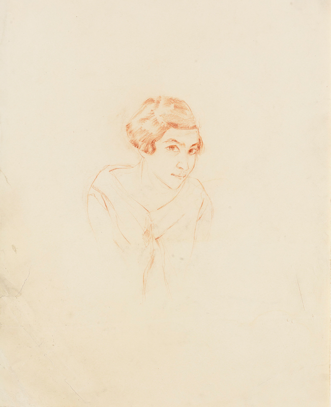 Ticho Anna, Self Portrait, 1925 ~B80_0505