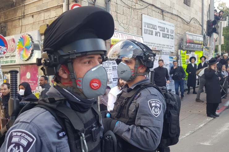 Haredim blijven bij elkaar komen